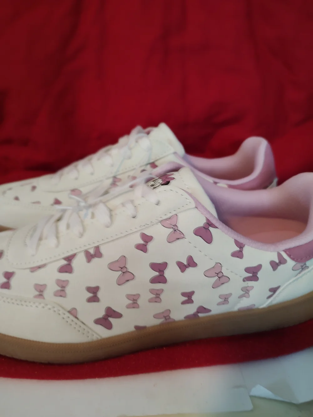 Disney Ladies Minnie Mouse  Sneakers